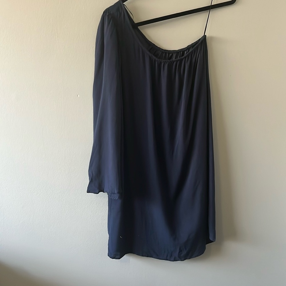 [WORN 2X] Zara One Shoulder Mini Dress. Size S.